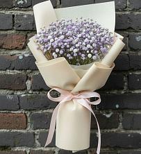 Букет цветов из:  Гипсофила в Краснокаменске Забайкальского края