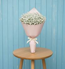 Букет цветов из:  Гипсофила в Краснокаменске Забайкальского края