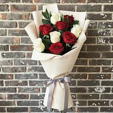Букет цветов из:  Розы в Краснокаменске Забайкальского края