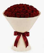 Букет 101 Бордовая роза Блэк Бакарра в Краснокаменске Забайкальского края