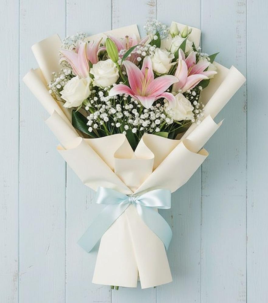 Букет цветов из: Лилии в Краснокаменске Забайкальского края