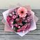 Букет цветов из: Розы, Герберы и Хризантемы в Краснокаменске Забайкальского края