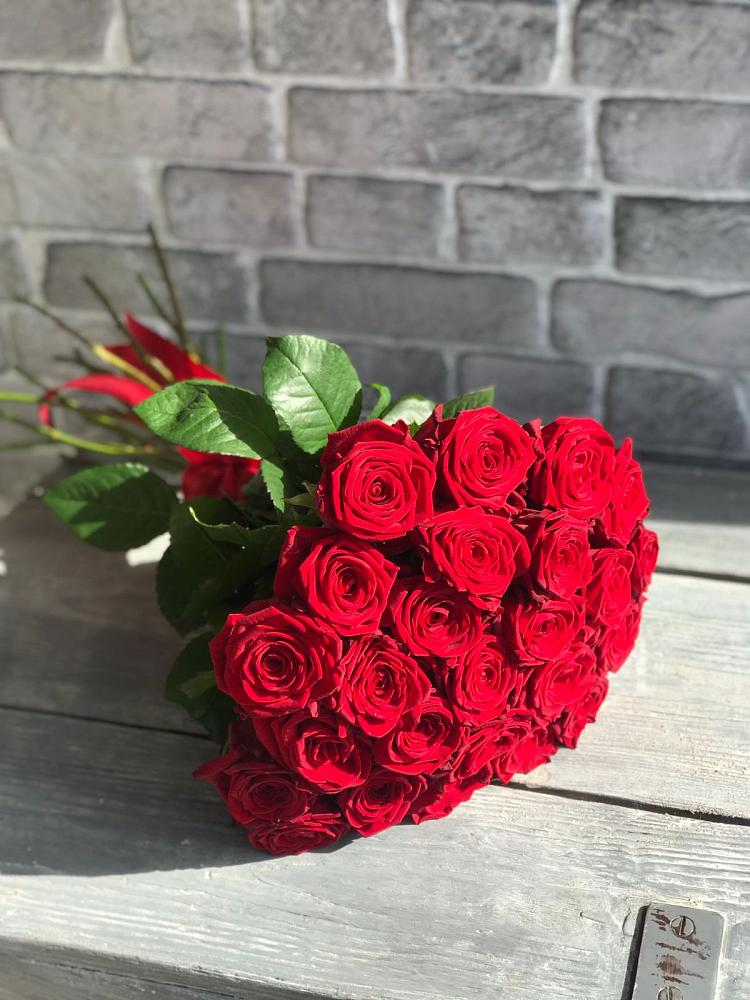 Букет Красные розы Фридом в Краснокаменске Забайкальского края