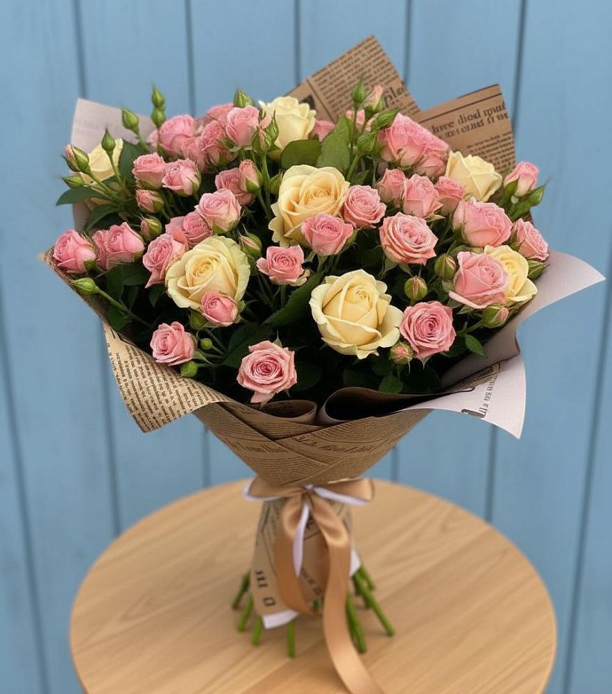 Букет цветов из: Розы в Краснокаменске Забайкальского края