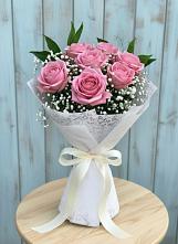 Букет цветов из:  Розы в Краснокаменске Забайкальского края