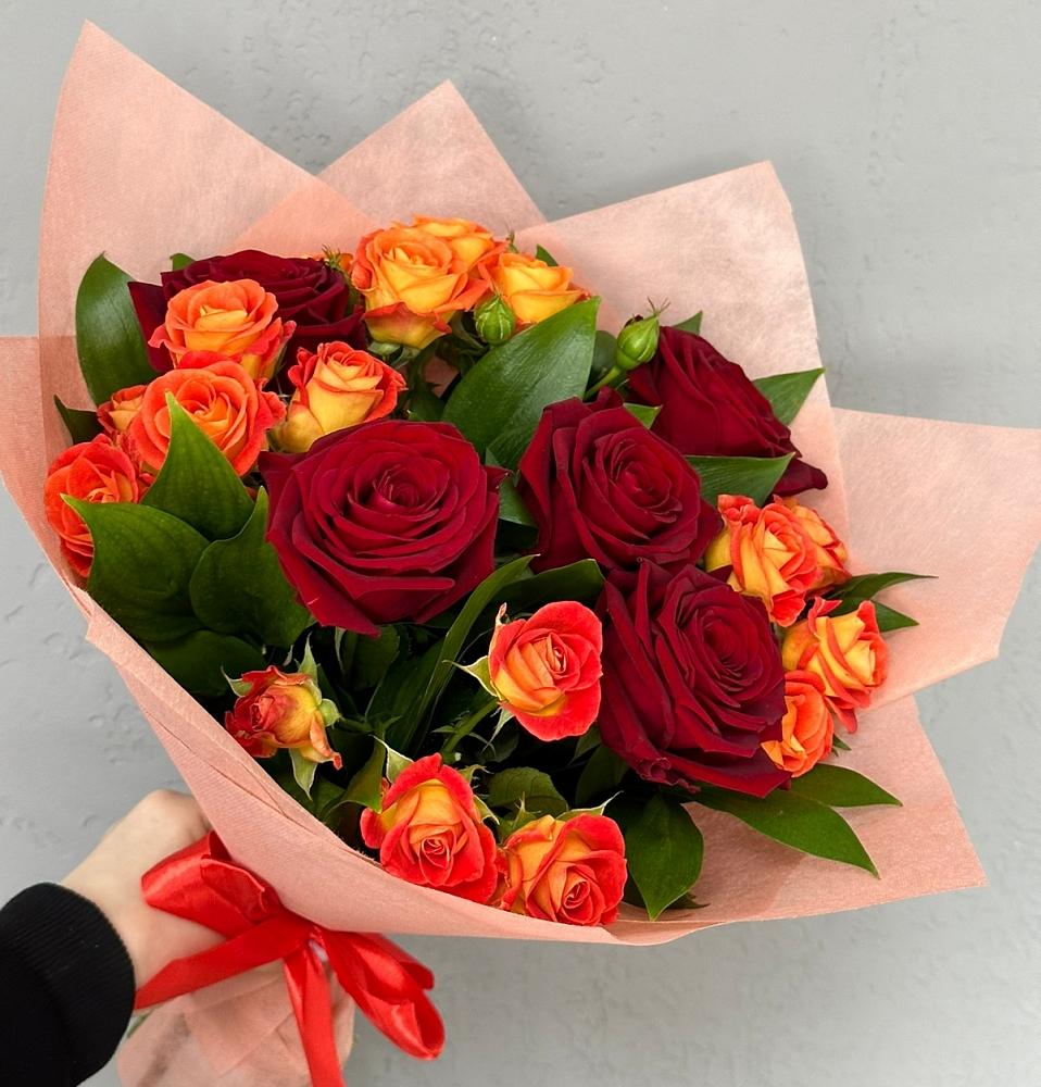 Букет Любовь и восторг в Краснокаменске Забайкальского края