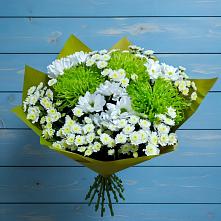 Букет цветов из:  Хризантемы в Краснокаменске Забайкальского края