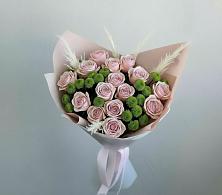 Букет цветов из:  Розы и Хризантемы #REPLACE_PRED# Краснокаменске Забайкальского края