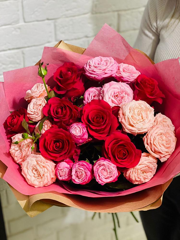 Букет цветов из: Розы в Краснокаменске Забайкальского края
