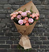 Букет цветов из:  Розы в Краснокаменске Забайкальского края