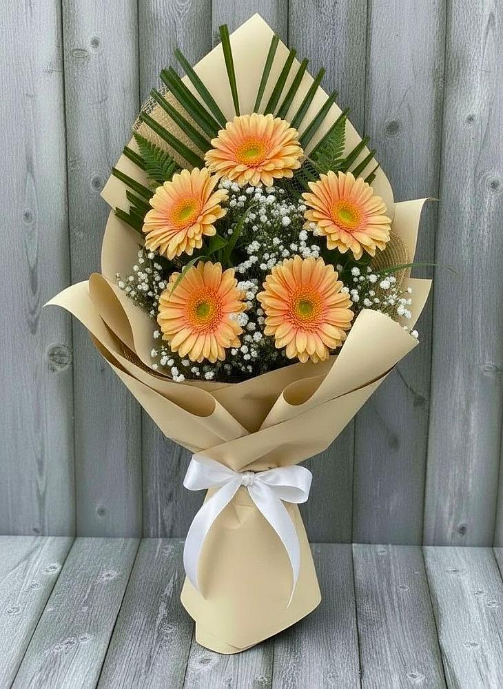 Букет цветов из: Герберы в Краснокаменске Забайкальского края