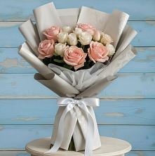 Букет цветов из:  Розы в Краснокаменске Забайкальского края