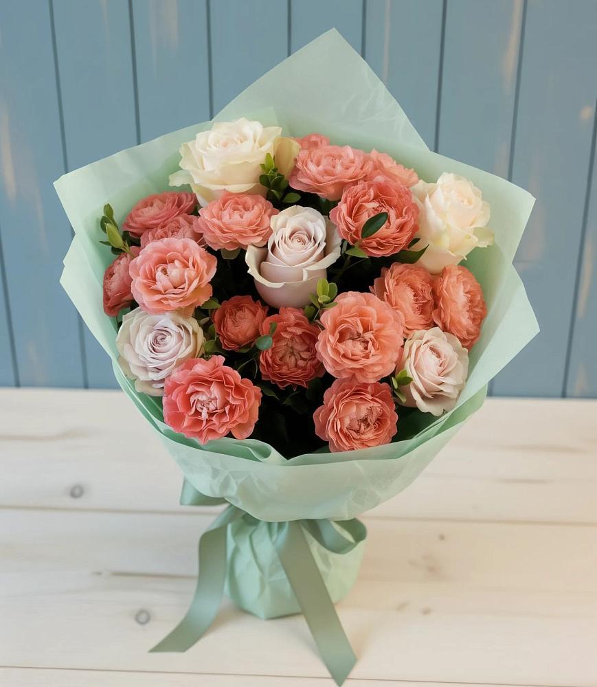 Букет цветов из: Розы в Краснокаменске Забайкальского края