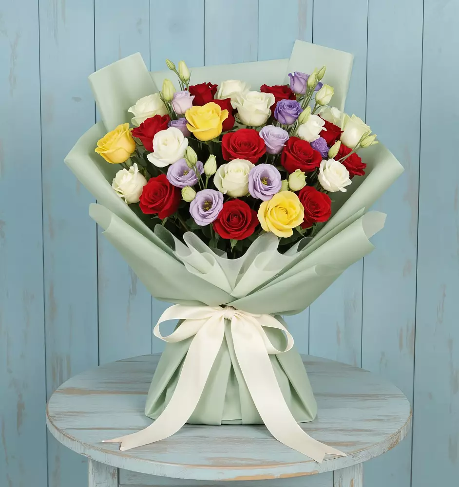 Букет цветов из: Розы в Краснокаменске Забайкальского края