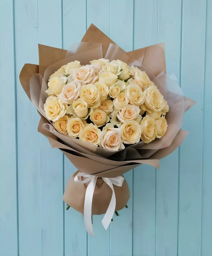 Букет Кремовое облако в Краснокаменске Забайкальского края