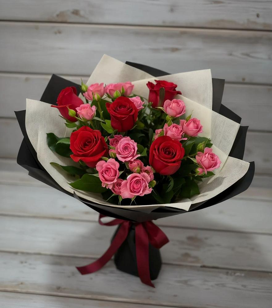 Букет цветов из: Розы в Краснокаменске Забайкальского края