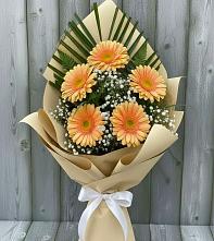 Букет цветов из:  Герберы #REPLACE_PRED# Краснокаменске Забайкальского края